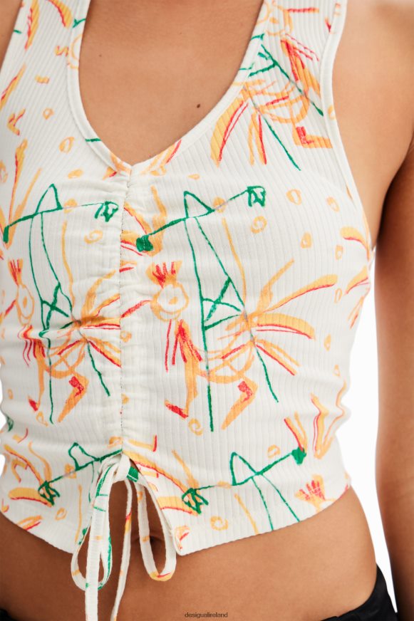 Desigual Women Short gathered top Clothing PFVZ0B663