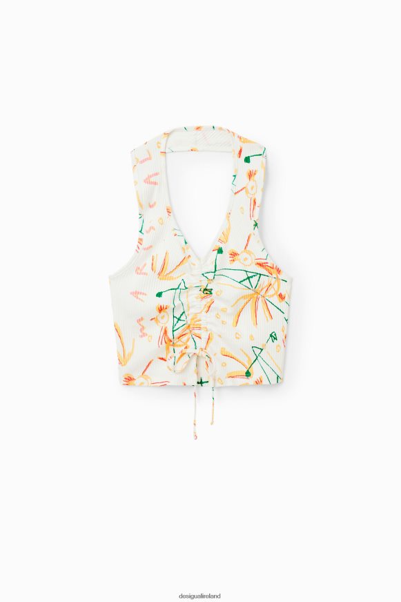 Desigual Women Short gathered top Clothing PFVZ0B663