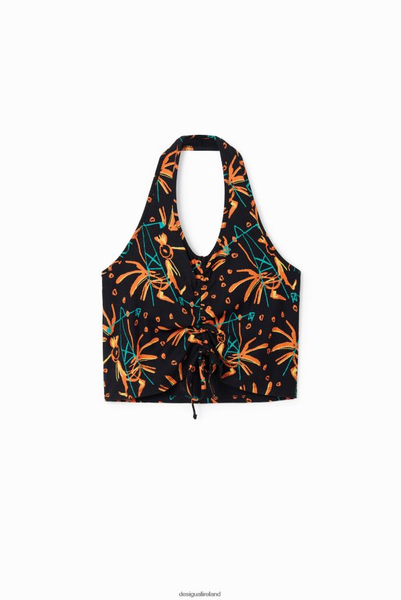 Desigual Women Short gathered top Clothing PFVZ0B683