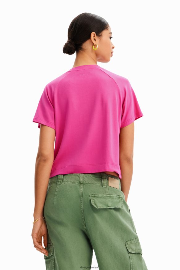 Desigual Women Short mesh sport T-shirt Clothing PFVZ0B664