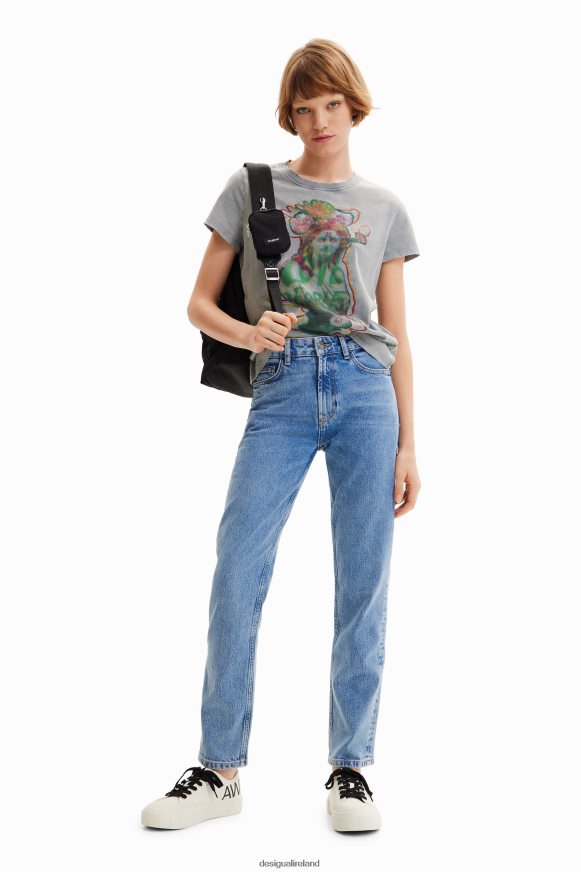 Desigual Women Short-sleeve bust T-shirt Clothing PFVZ0B1017