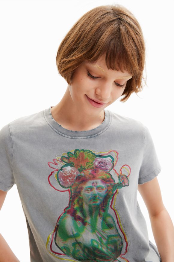 Desigual Women Short-sleeve bust T-shirt Clothing PFVZ0B1017