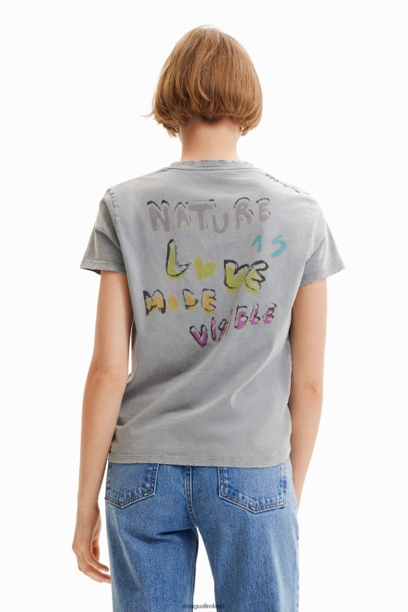 Desigual Women Short-sleeve bust T-shirt Clothing PFVZ0B1017