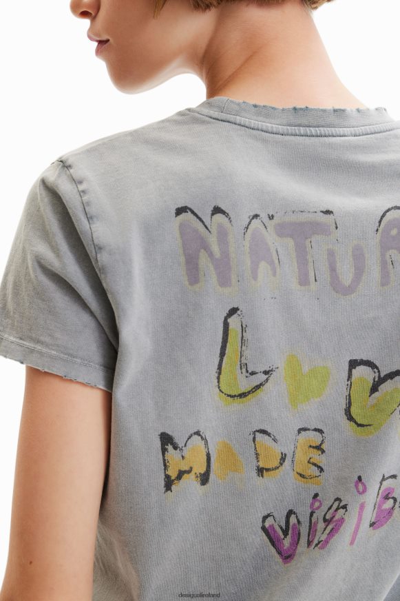 Desigual Women Short-sleeve bust T-shirt Clothing PFVZ0B1017