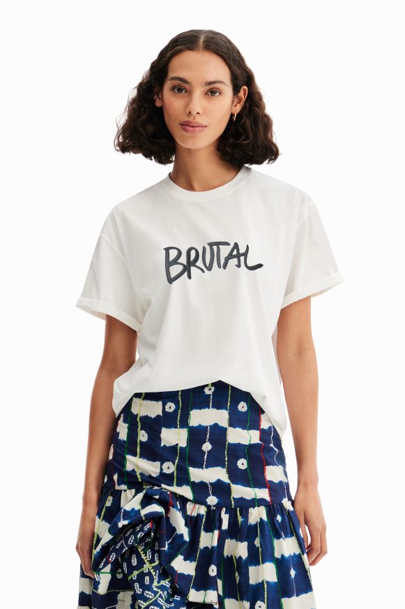Desigual Women Stella Jean brutal T-shirt Clothing PFVZ0B867
