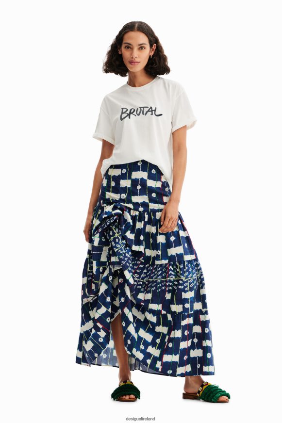 Desigual Women Stella Jean brutal T-shirt Clothing PFVZ0B867
