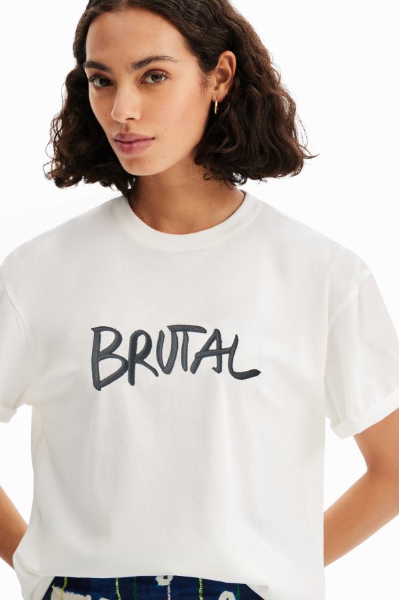 Desigual Women Stella Jean brutal T-shirt Clothing PFVZ0B867