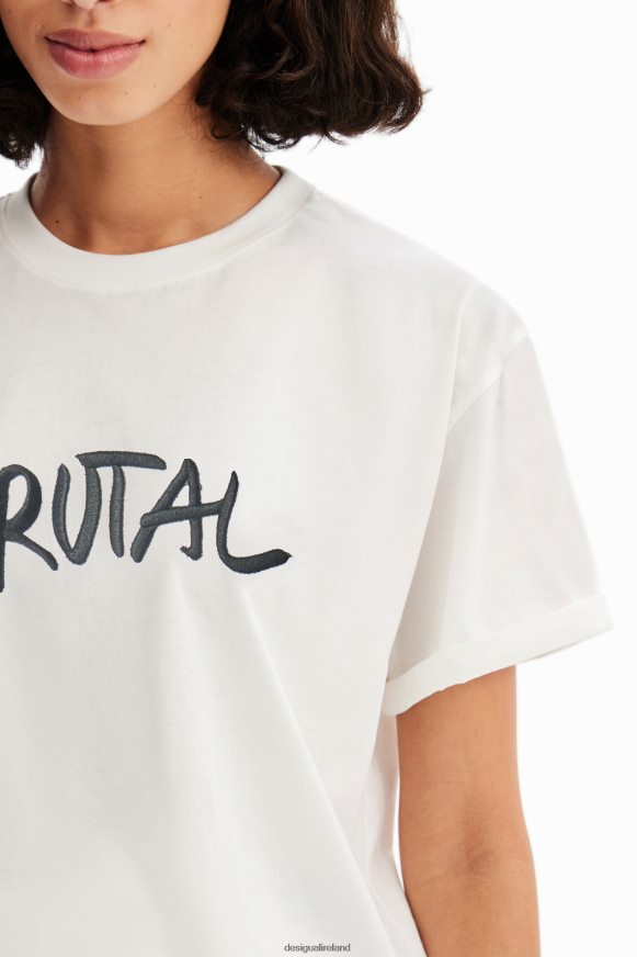 Desigual Women Stella Jean brutal T-shirt Clothing PFVZ0B867