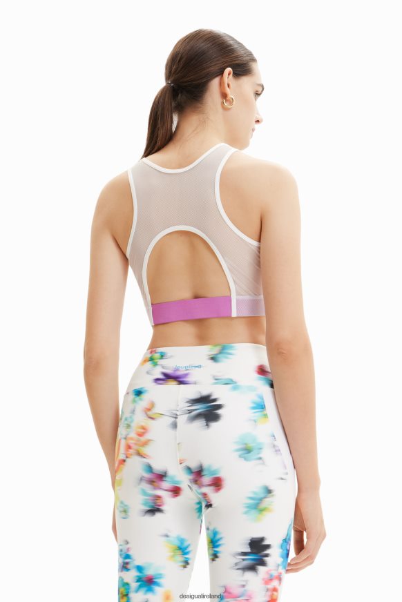 Desigual Women Floral sport top Clothing PFVZ0B784