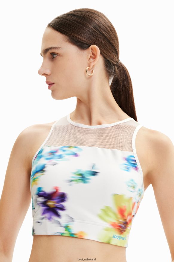 Desigual Women Floral sport top Clothing PFVZ0B784