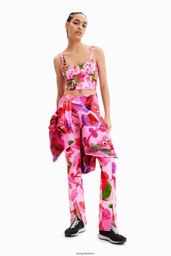 Desigual Women M. Christian Lacroix short corset top Clothing PFVZ0B694