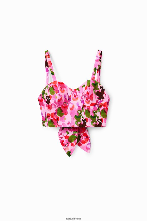 Desigual Women M. Christian Lacroix short corset top Clothing PFVZ0B694