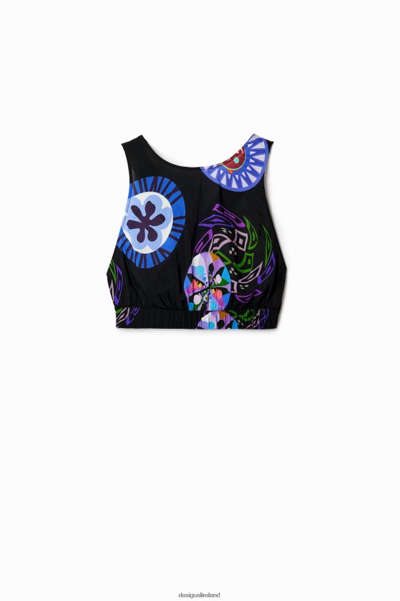 Desigual Women M. Christian Lacroix short top with straps Clothing PFVZ0B737