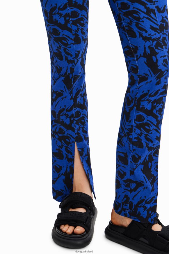 Desigual Women Arty slit trousers Clothing PFVZ0B610