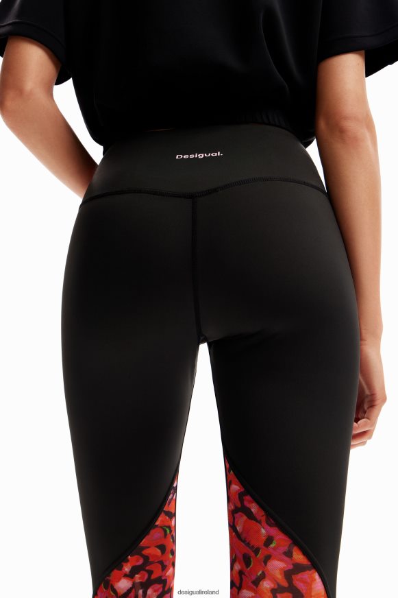 Desigual Women Butterfly sport leggings Clothing PFVZ0B78