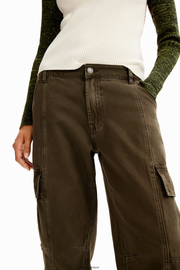 Desigual Women Cargo jeans Clothing PFVZ0B148