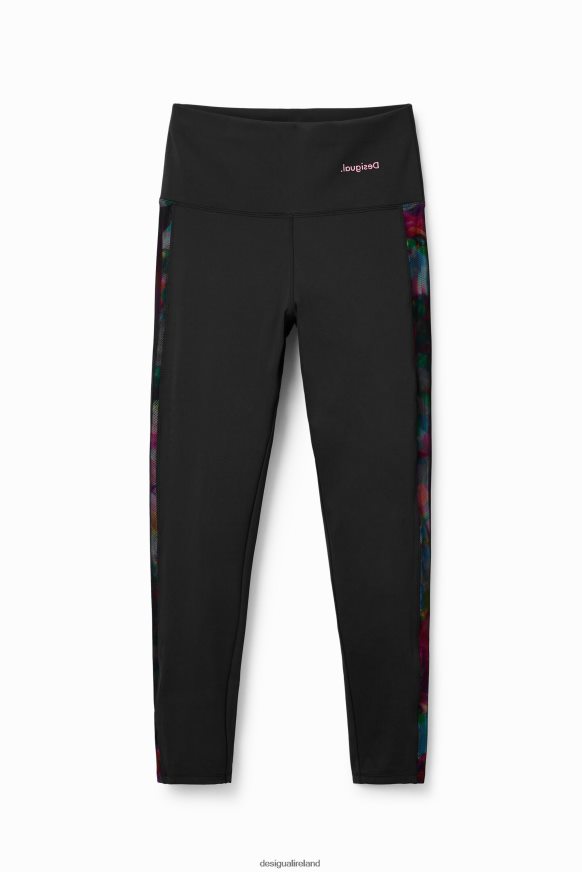 Desigual Women Contrasting side sport leggings Clothing PFVZ0B411
