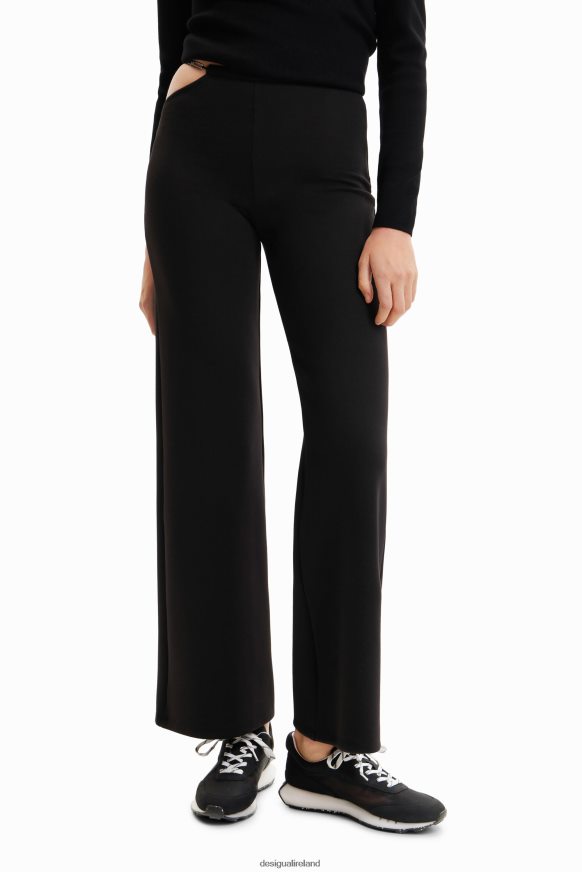 Desigual Women Cut-out chain trousers Clothing PFVZ0B353