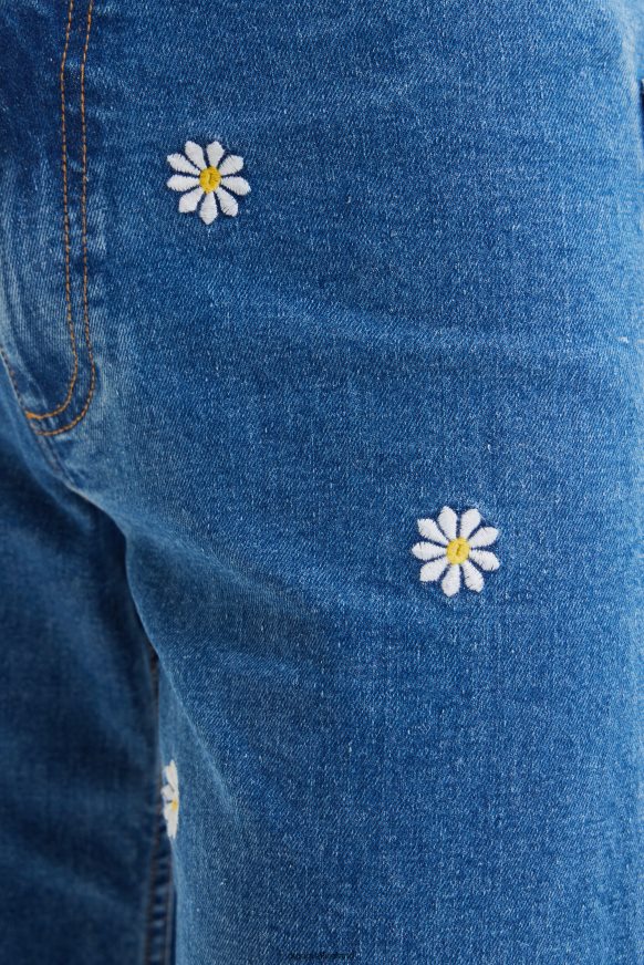 Desigual Women Daisy cropped culotte jeans Clothing PFVZ0B318