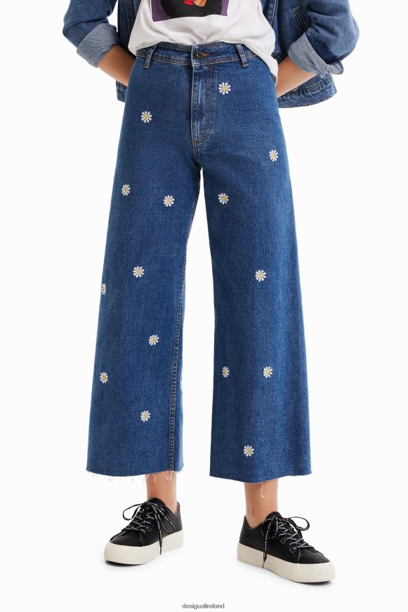 Desigual Women Daisy denim culottes Clothing PFVZ0B881