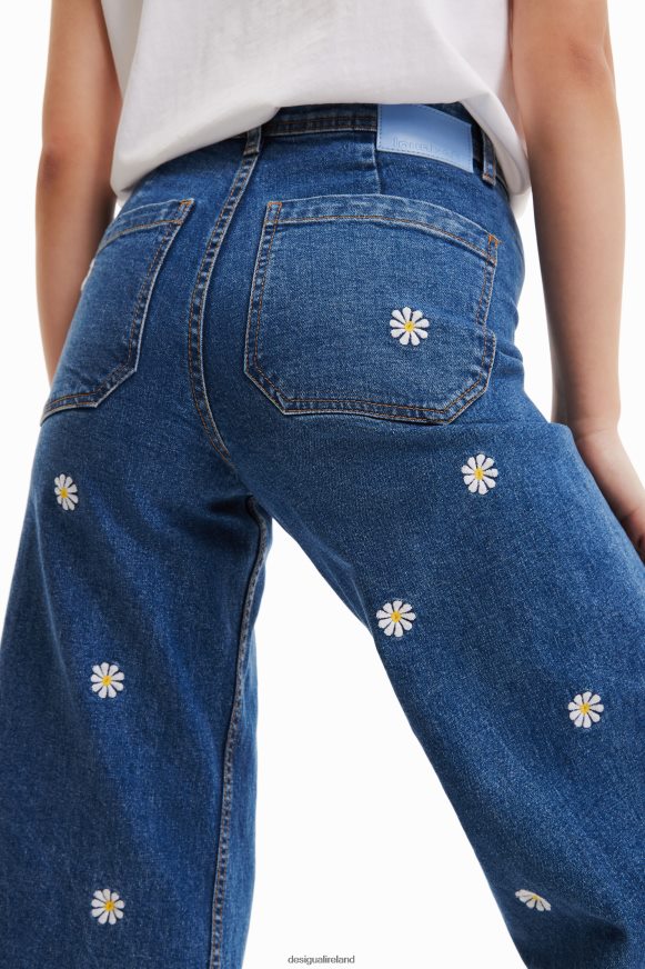 Desigual Women Daisy denim culottes Clothing PFVZ0B881