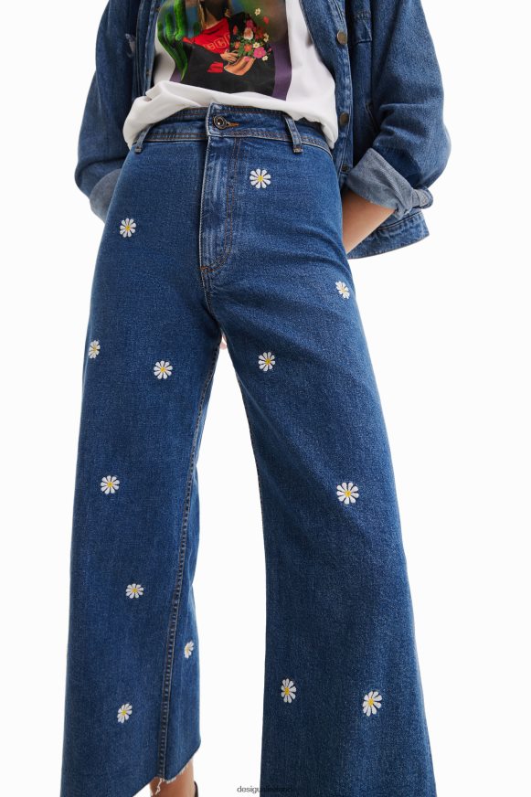 Desigual Women Daisy denim culottes Clothing PFVZ0B881