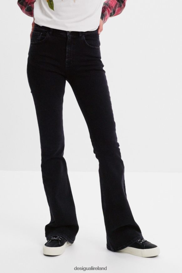 Desigual Women Flared jeans Clothing PFVZ0B581