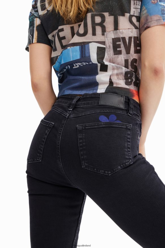 Desigual Women Flared jeans Clothing PFVZ0B581