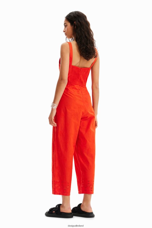 Desigual Women Flocked long jumpsuit Clothing PFVZ0B879