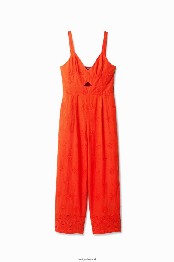 Desigual Women Flocked long jumpsuit Clothing PFVZ0B879