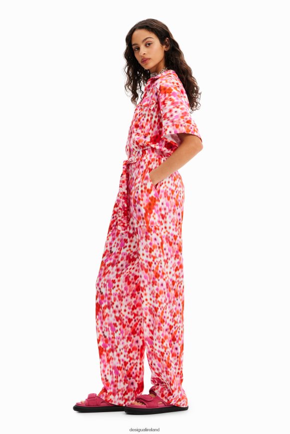 Desigual Women Floral boiler suit Clothing PFVZ0B463