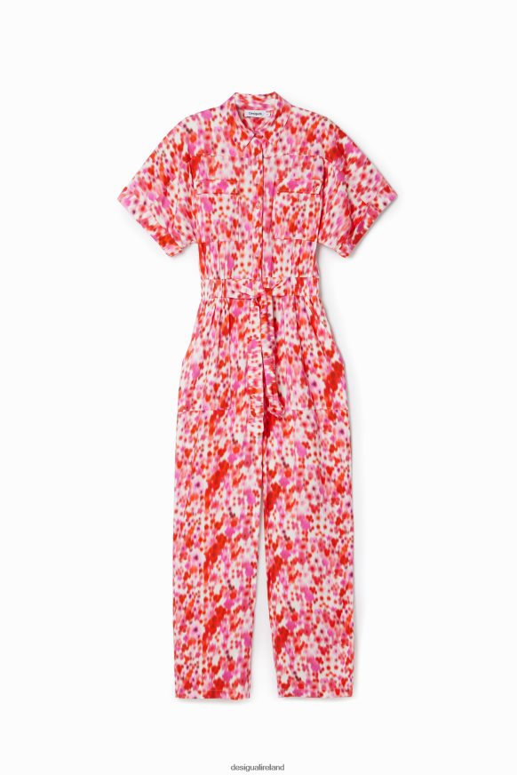 Desigual Women Floral boiler suit Clothing PFVZ0B463