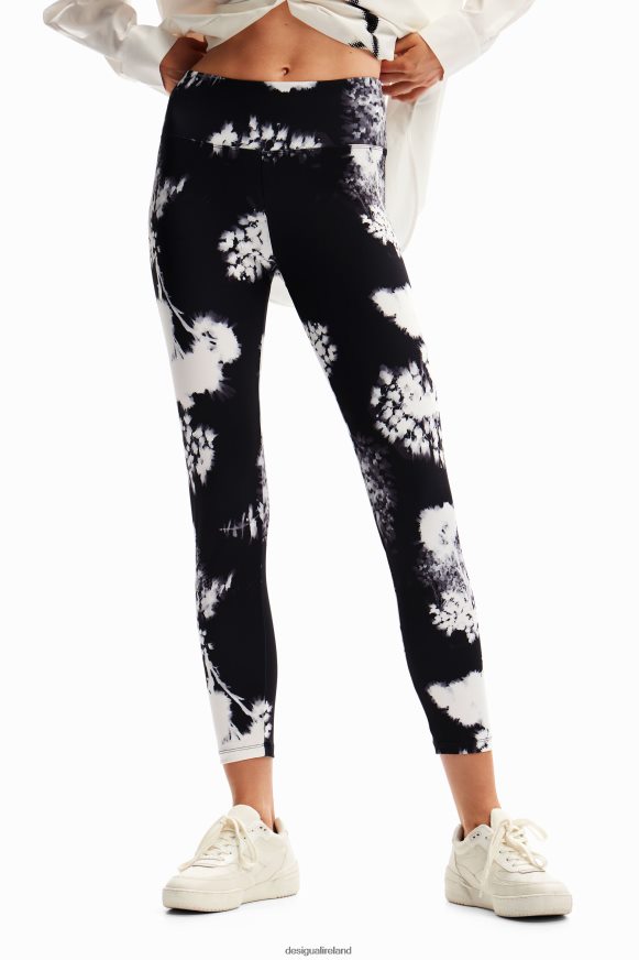 Desigual Women Floral sport leggings Clothing PFVZ0B119