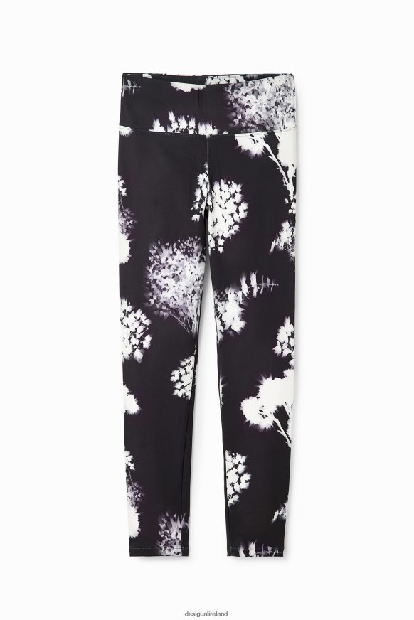 Desigual Women Floral sport leggings Clothing PFVZ0B119
