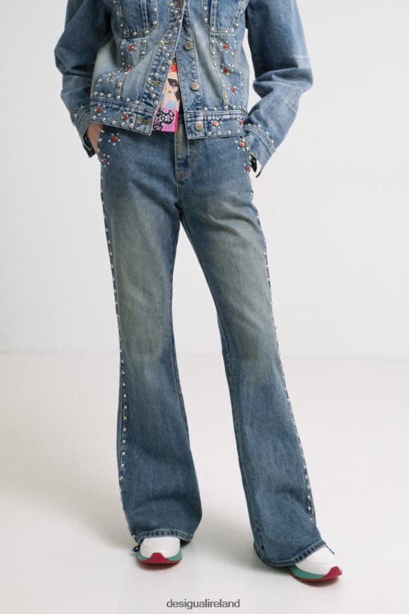 Desigual Women Johnson Hartig flared jeans Clothing PFVZ0B1112