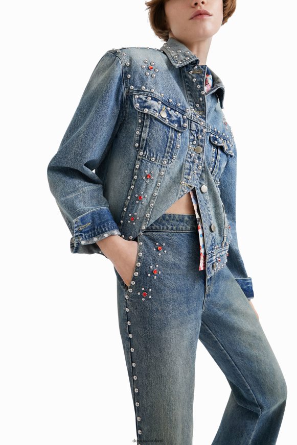 Desigual Women Johnson Hartig flared jeans Clothing PFVZ0B1112