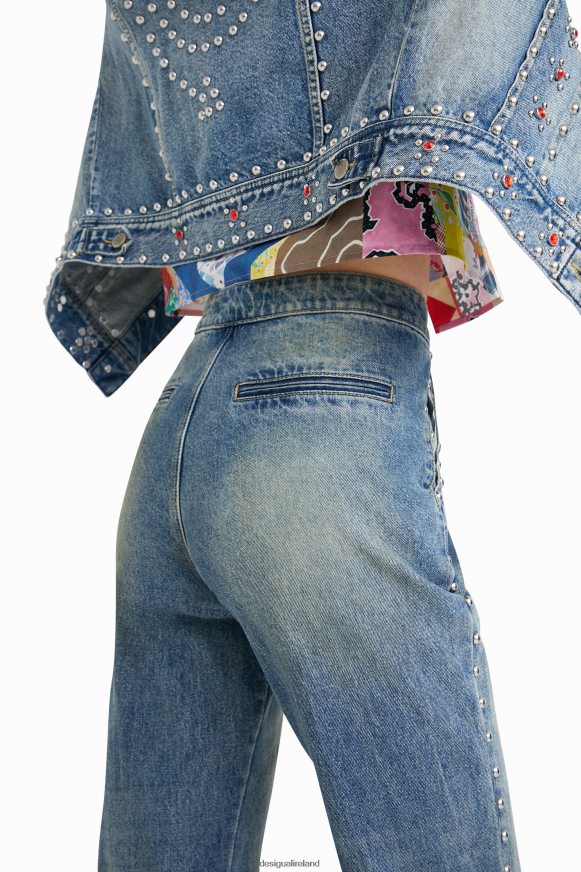 Desigual Women Johnson Hartig flared jeans Clothing PFVZ0B1112