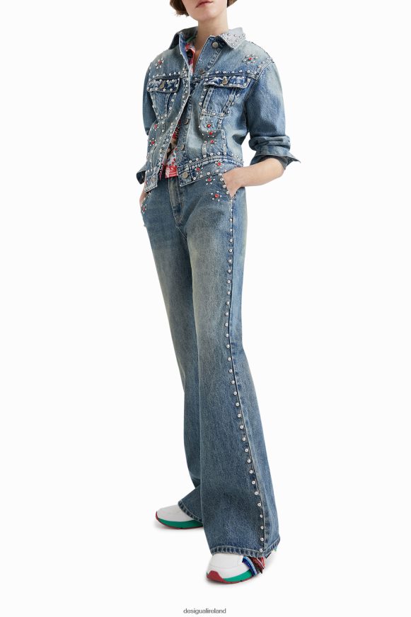 Desigual Women Johnson Hartig flared jeans Clothing PFVZ0B1112
