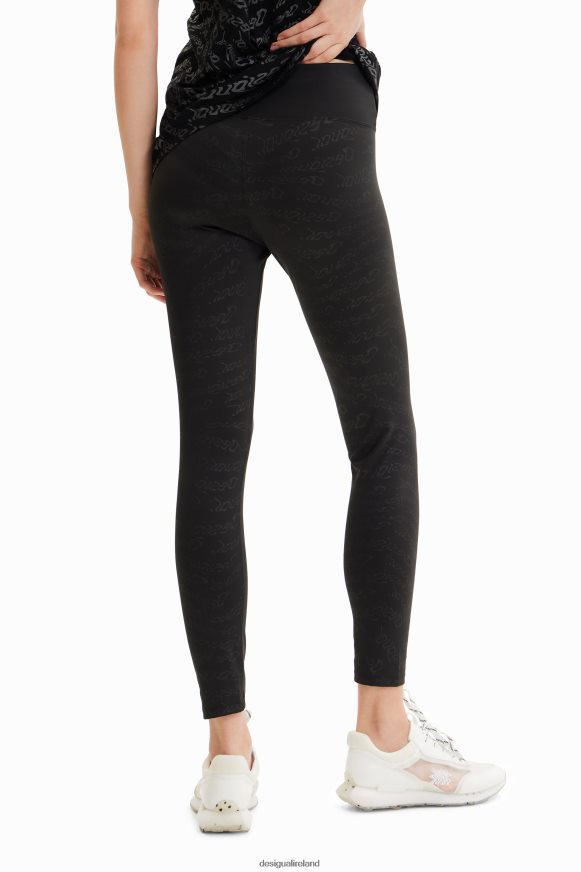 Desigual Women Logo sport leggings Clothing PFVZ0B757