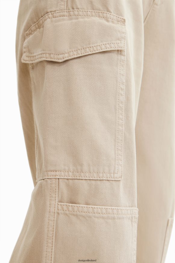 Desigual Women Long cargo trousers Clothing PFVZ0B228