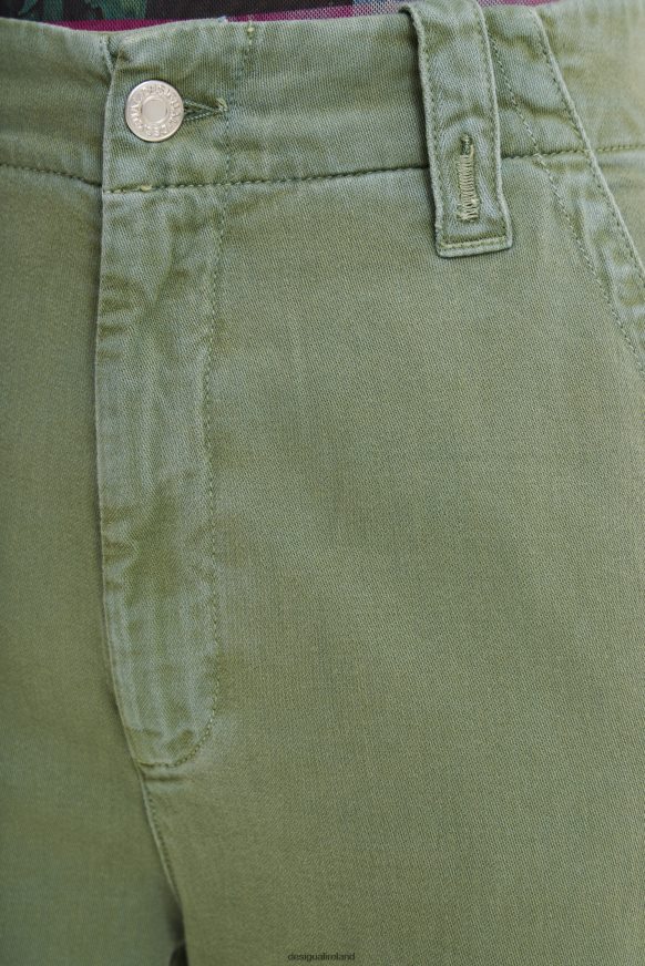Desigual Women Long cargo trousers Clothing PFVZ0B247