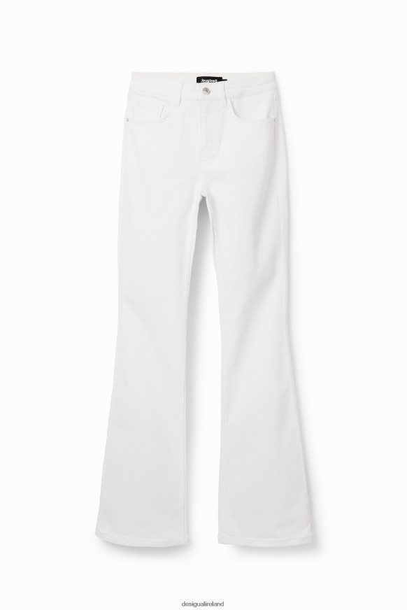 Desigual Women Long flare jeans Clothing PFVZ0B527
