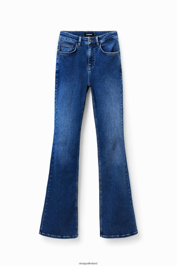 Desigual Women Long flare jeans Clothing PFVZ0B996