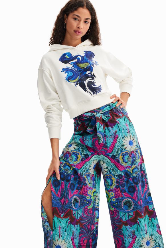Desigual Women M. Christian Lacroix palazzo trousers Clothing PFVZ0B450