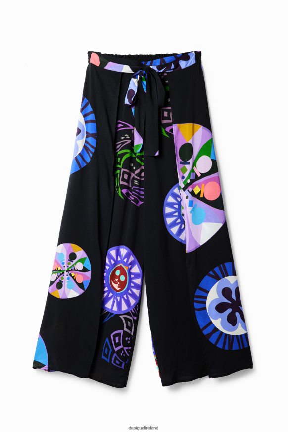 Desigual Women M. Christian Lacroix slit trousers Clothing PFVZ0B983