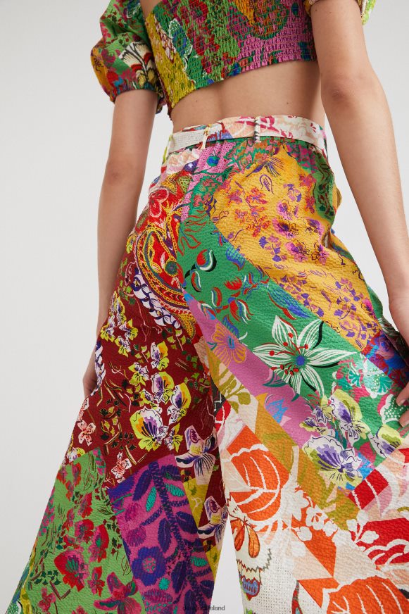 Desigual Women M. Christian Lacroix trousers with slits Clothing PFVZ0B1069