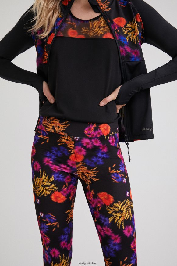 Desigual Women Photographic print leggings Clothing PFVZ0B1109