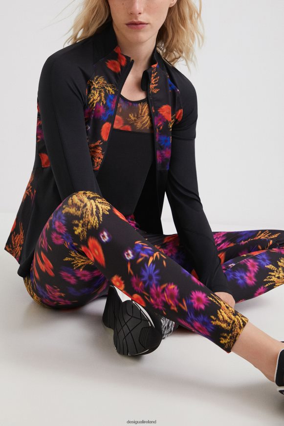 Desigual Women Photographic print leggings Clothing PFVZ0B1109