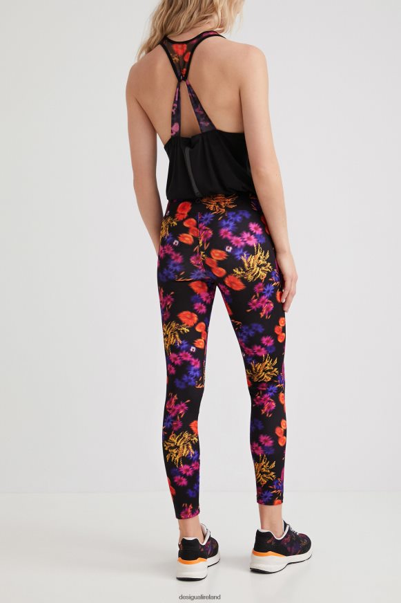 Desigual Women Photographic print leggings Clothing PFVZ0B1109