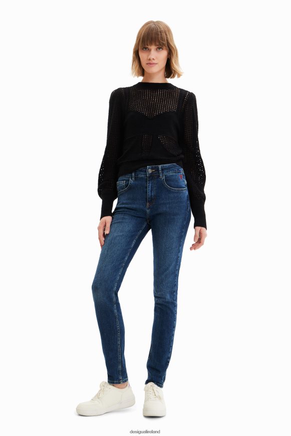 Desigual Women Push-up skinny jeans Clothing PFVZ0B165